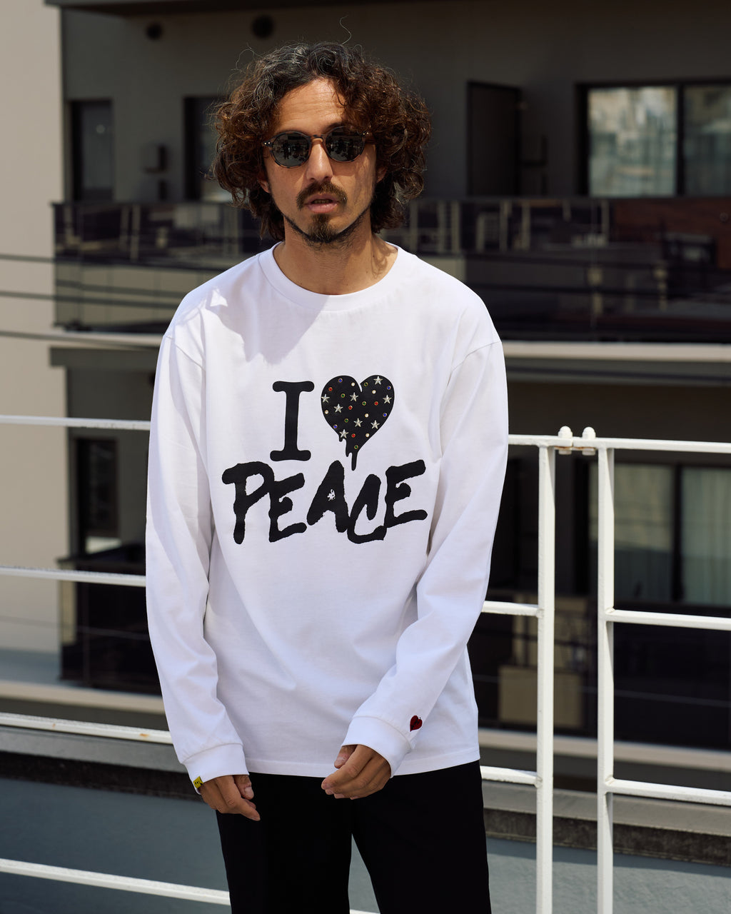7ozコットン天竺 カラークリスタルメタルミックス LS Tシャツ(624-02896)