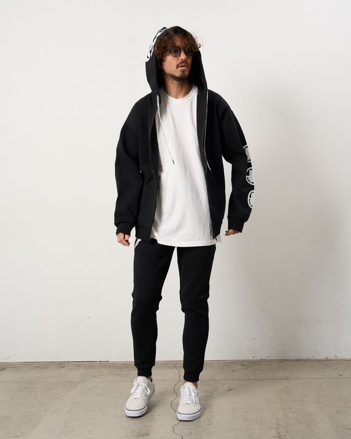 T/Rストレッチポンチ ターゲットベアサガラパッチワーク/ フロッキー ジョグパンツ(624-06293)