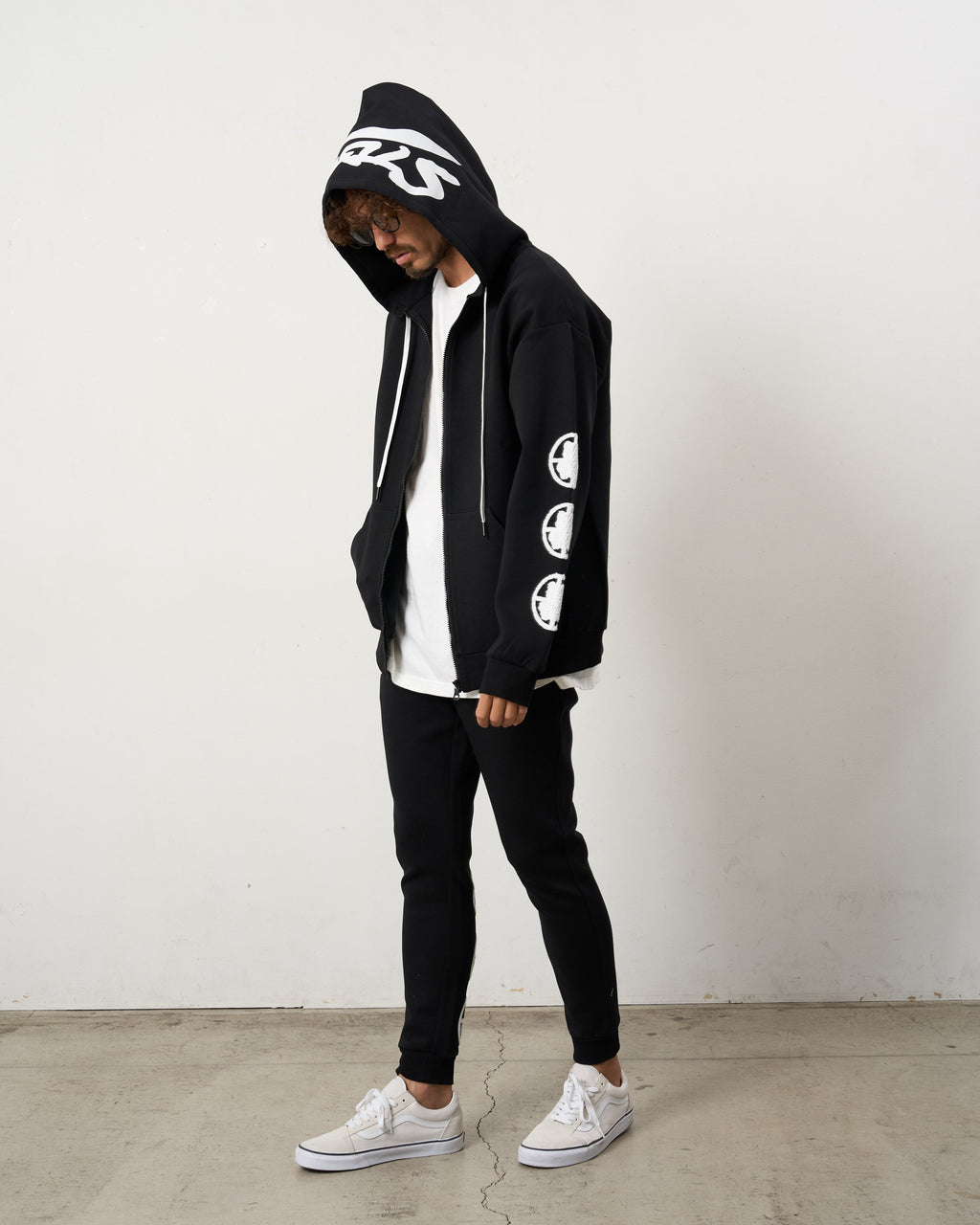 T/Rストレッチポンチ ターゲットベアサガラパッチワーク/ フロッキー ジョグパンツ(624-06293)