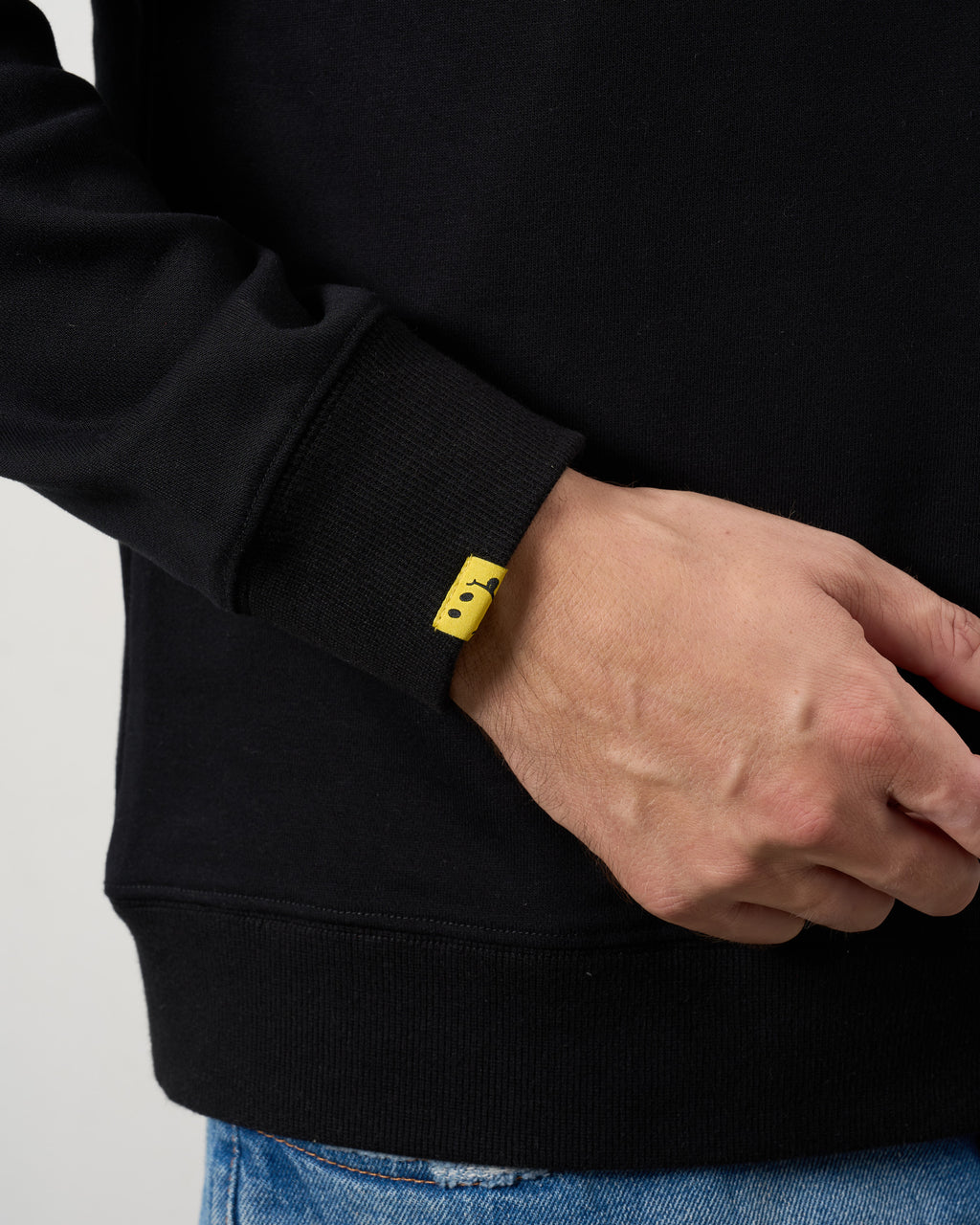 ヘビーウエイト裏毛パイル パールロゴ スエットシャツ