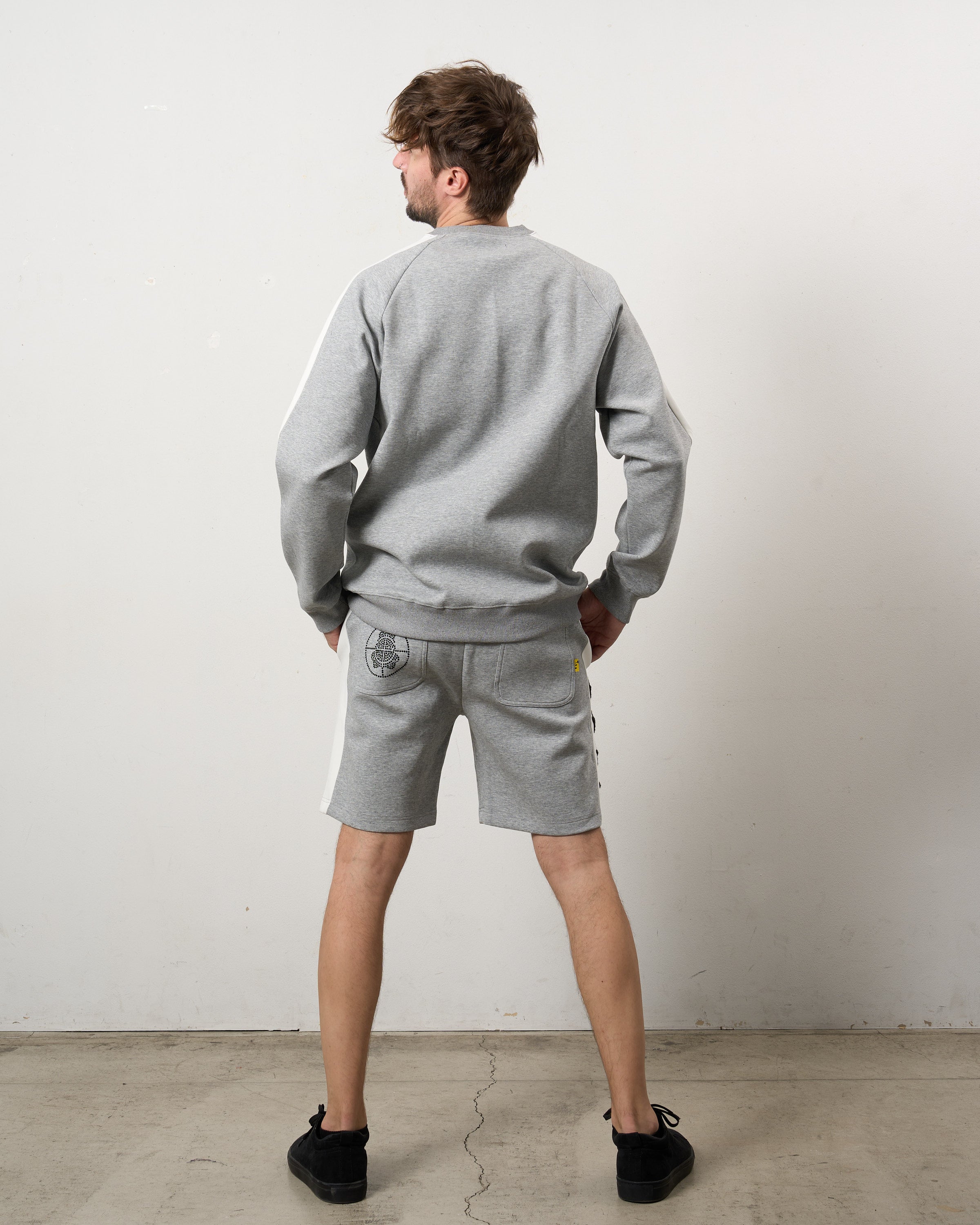 TRストレッチポンチ ラインストーン ターゲットベア ラインショートパンツ