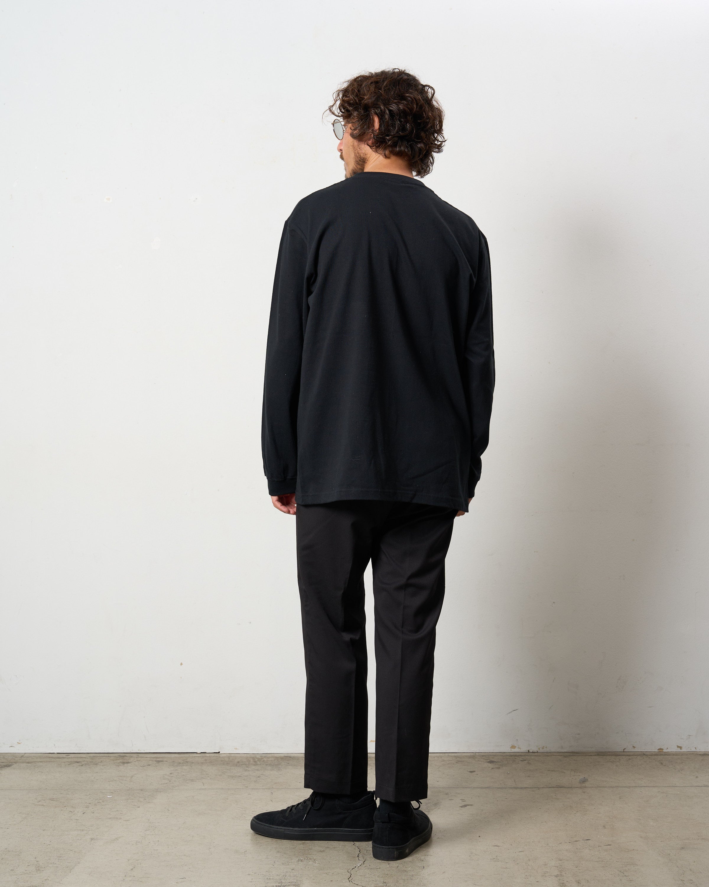 5.6ozコットン天竺 I HATE YOU シークイン LS Tシャツ